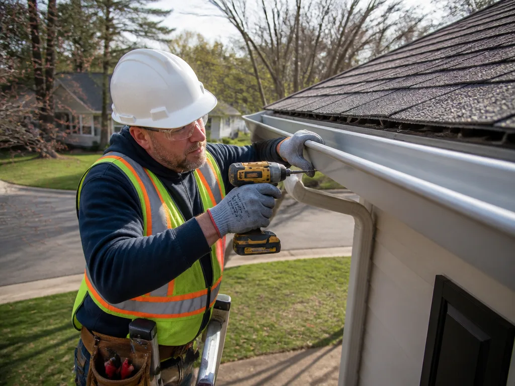 Aluminum Gutter Installation