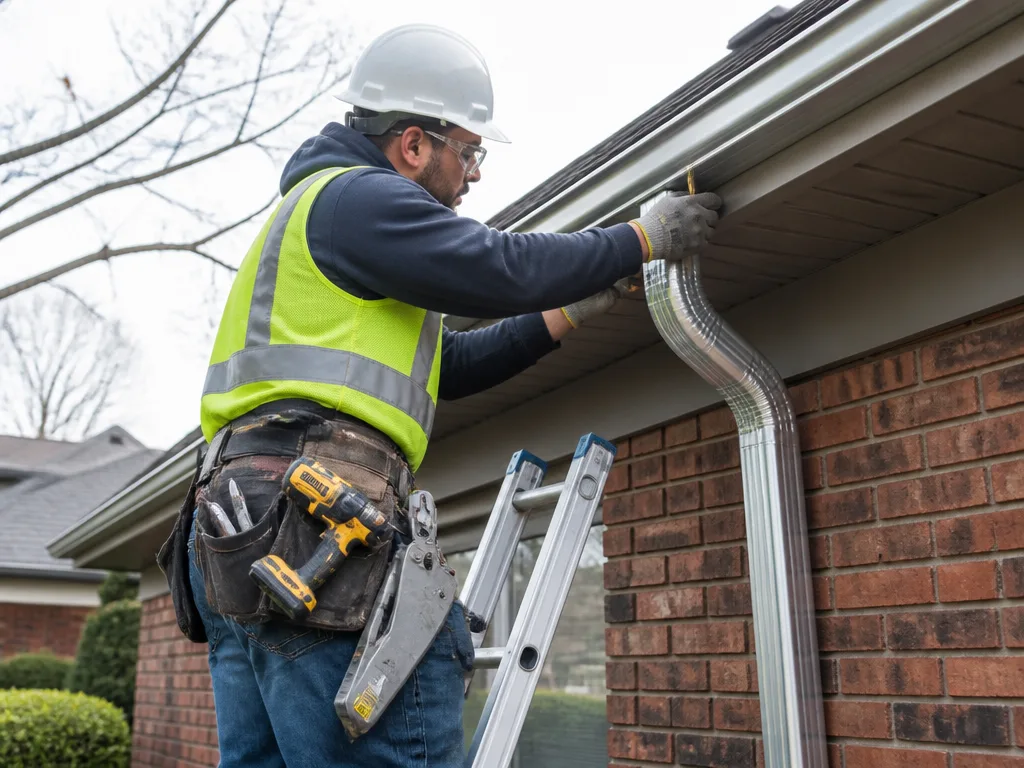 Downspout Installation