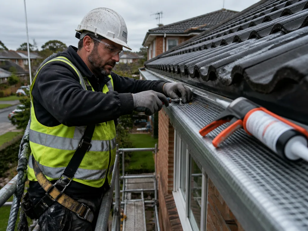 Gutter Guard Installation